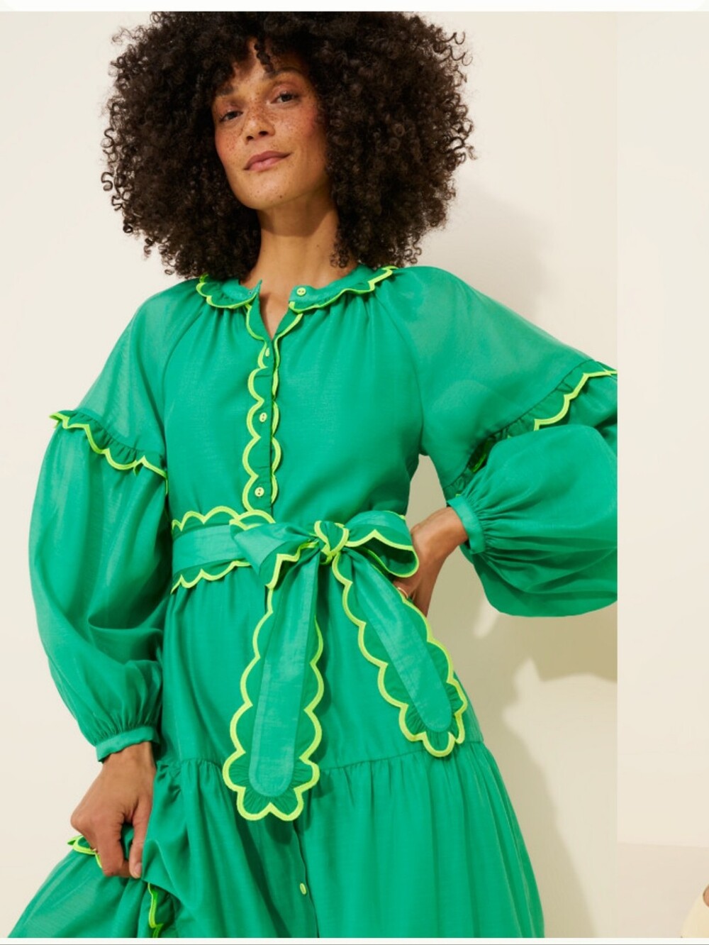 Flame midi dress by Celia B